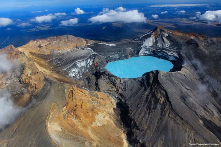 Photo: Crater Lake, Mt Ruapehu, Tongariro World Heritage National Park, North Island, New Zealand by  blackdiamondimages